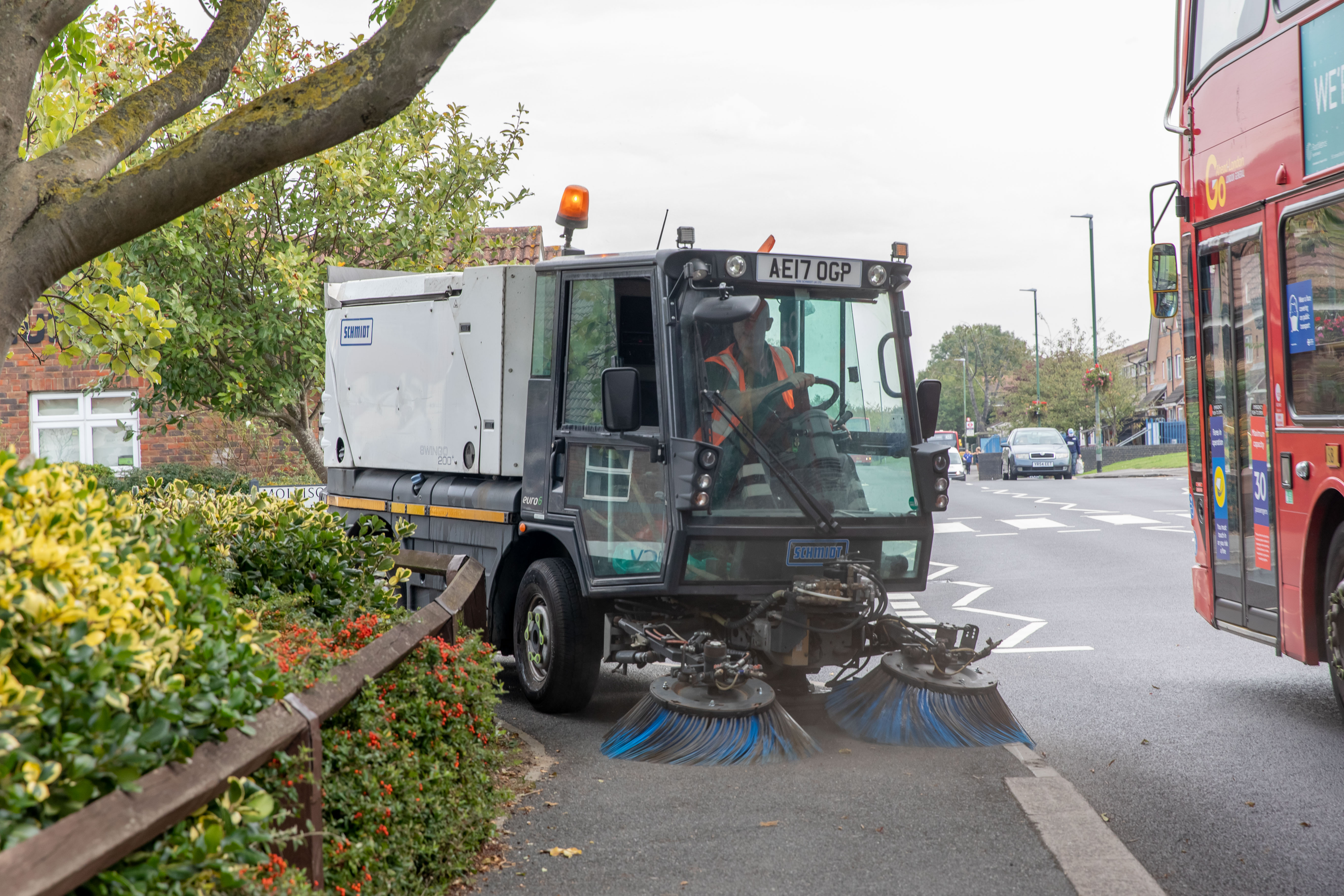 Image of street cleaning in Sutton